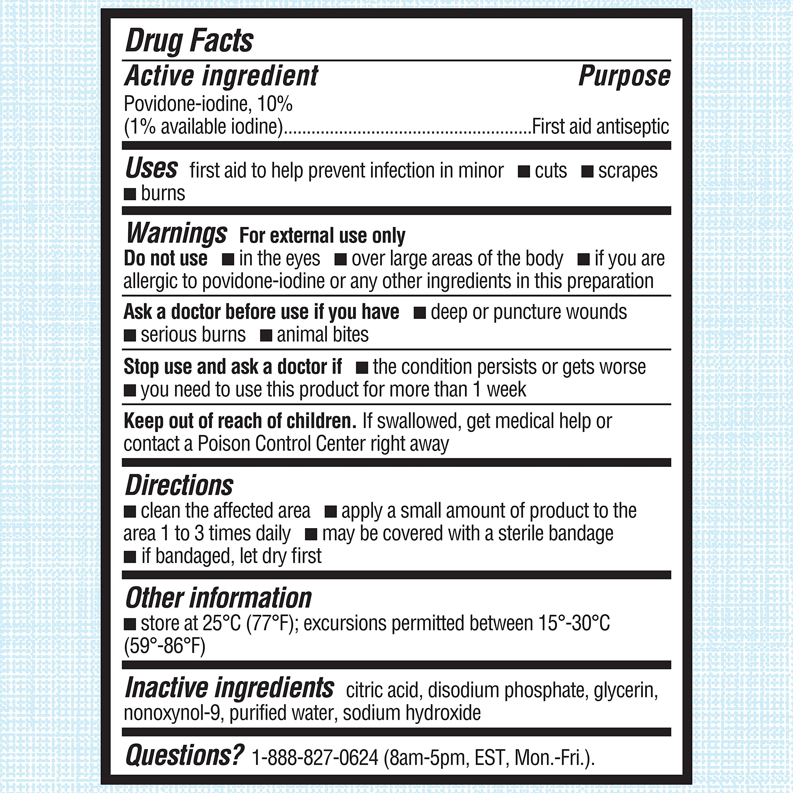 Betadine Antiseptic First Aid Solution, Povidone-Iodine 10%, Infection Protection, Kills Germs in Minor Cuts Scrapes and Burns, No Sting Promise, No Alcohol or Hydrogen Peroxide, 8 FL OZ Betadine buy supplements Au