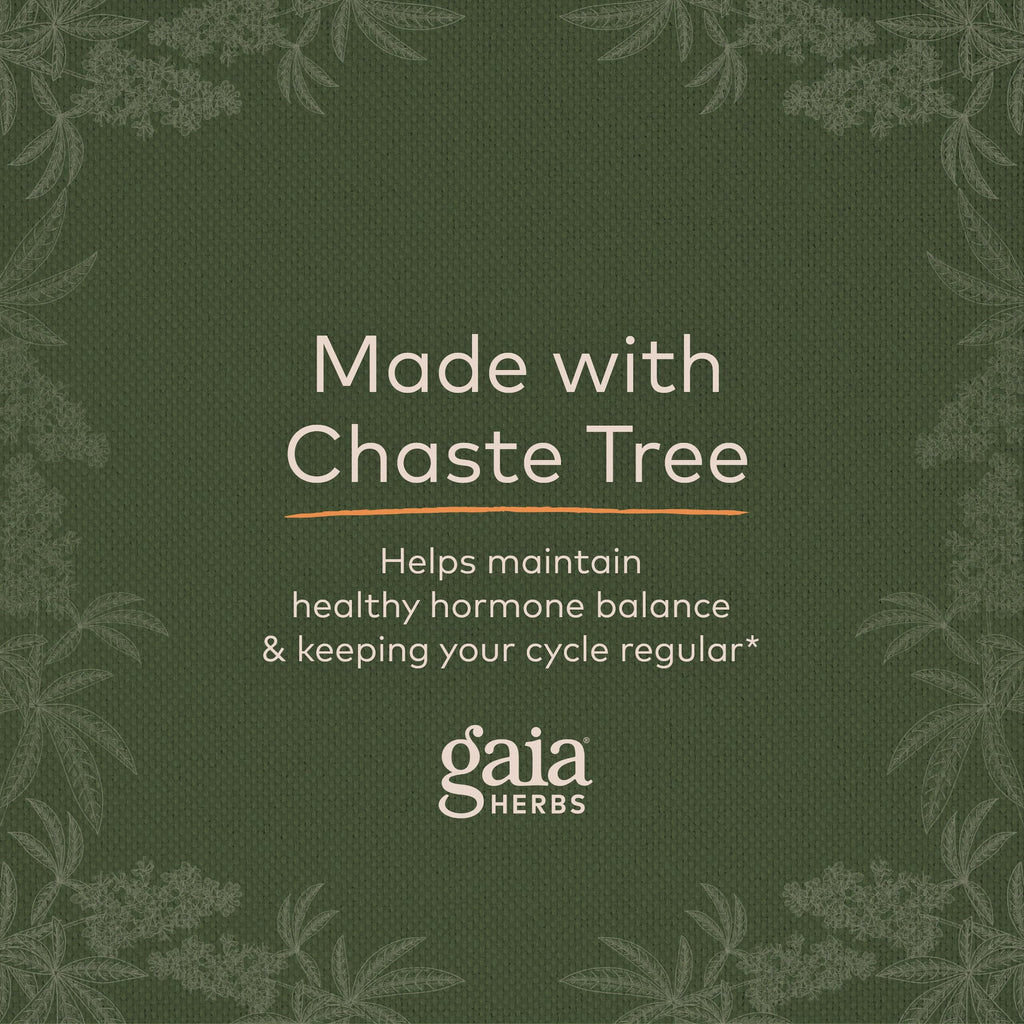 Gaia Herbs Vitex Berry (Chaste Tree) - Supports Hormone Balance & Fertility Gaia HerbsBuy Supplements Australia