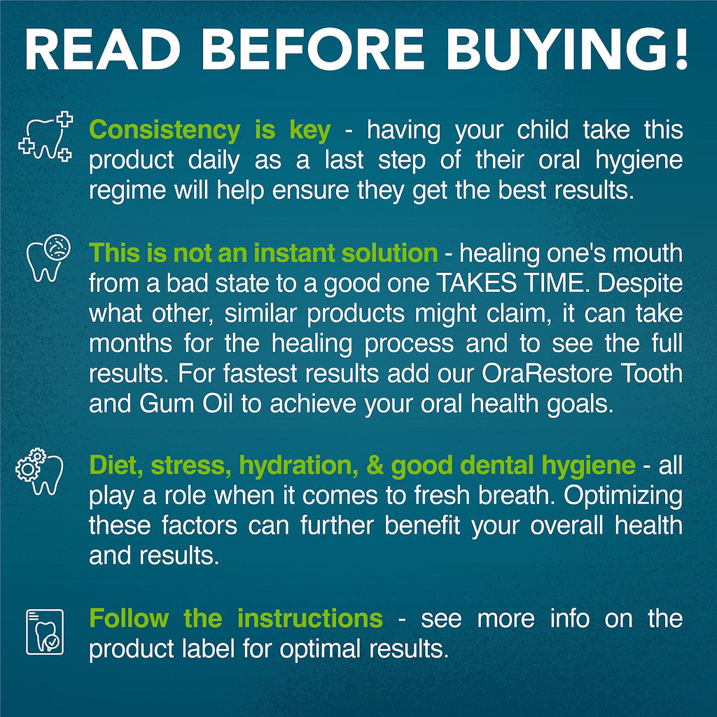 Oral Probiotics for Mouth Bad Breath Treatment for Adults: Dentist Formulated Advanced Great Oral HealthBuy Supplements Australia