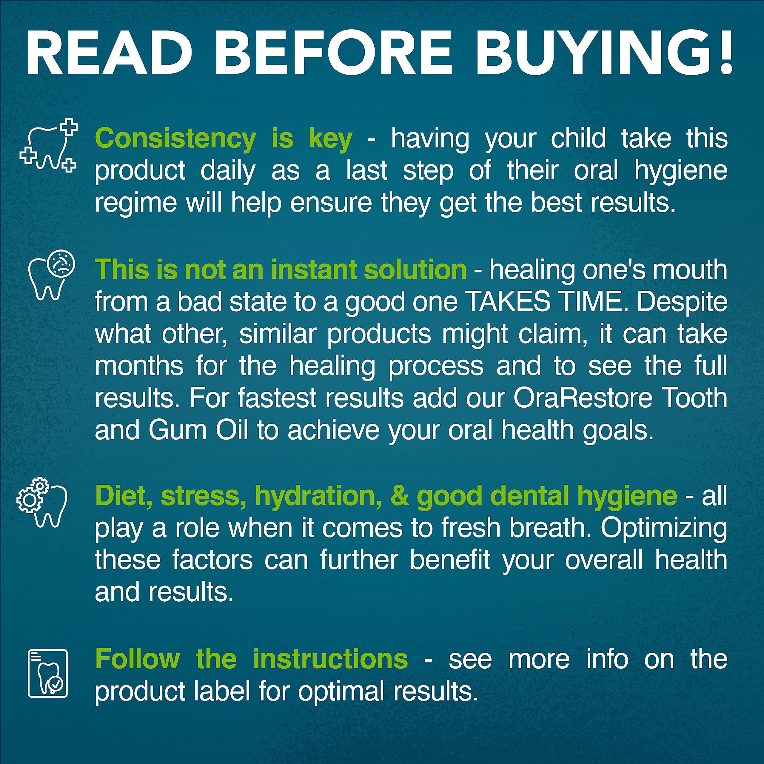 Oral Probiotics for Mouth Bad Breath Treatment for Adults: Dentist Formulated Advanced Great Oral HealthBuy Supplements Australia
