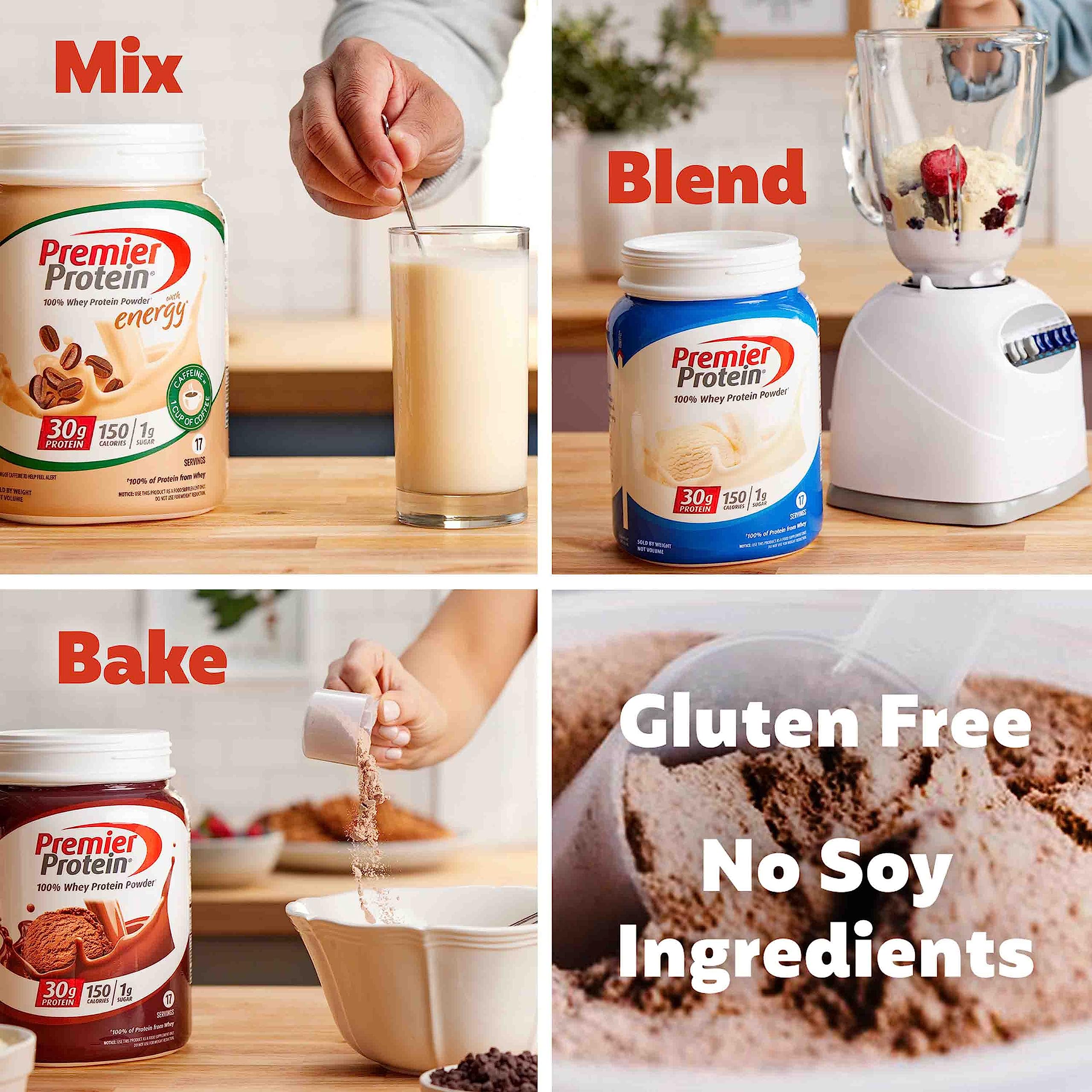 Premier Protein Powder, Cafe Latte , 30g Protein, 1g Sugar, 100% Whey Protein Premier ProteinBuy Supplements Australia