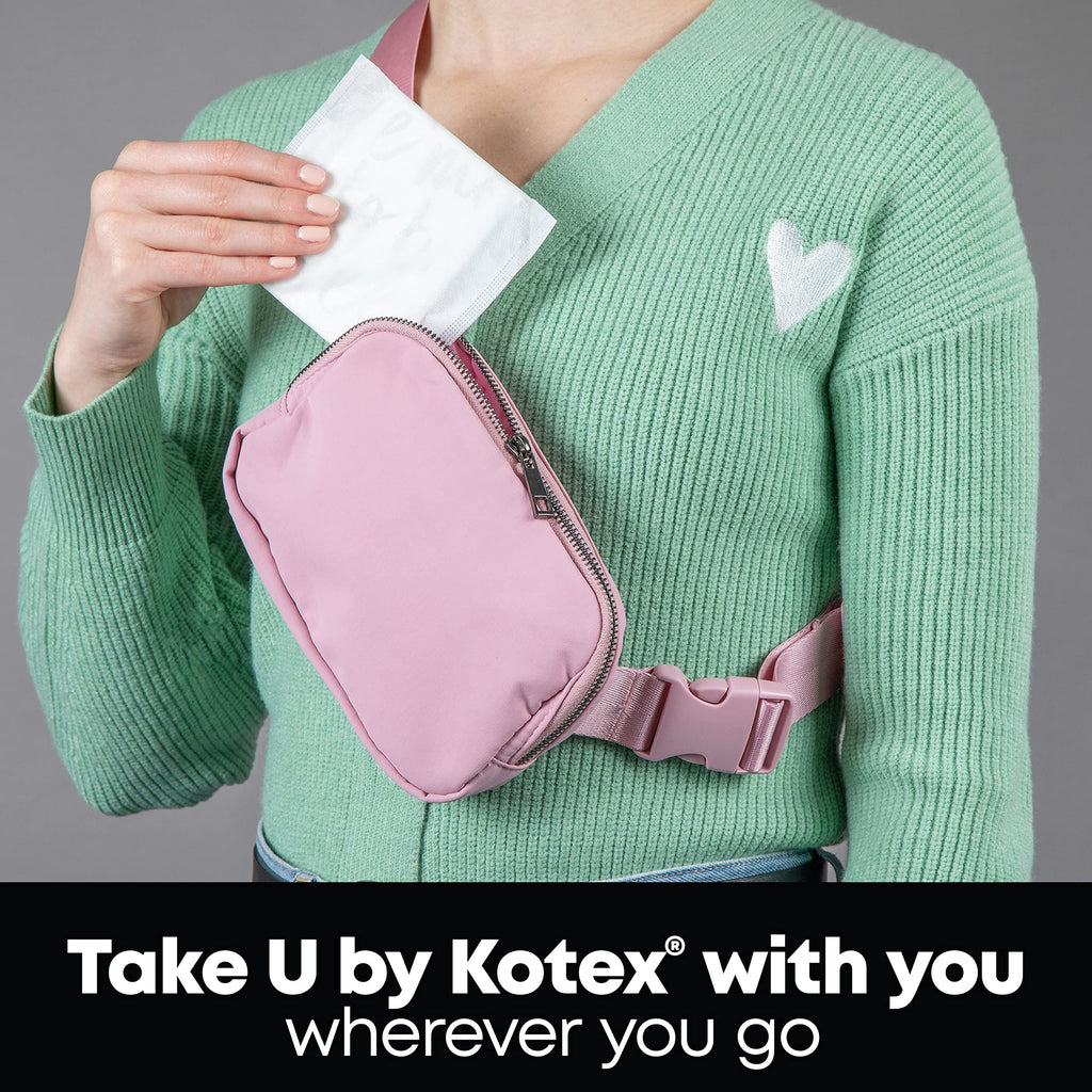 U by Kotex Clean & Secure Ultra Thin Pads, Heavy Absorbency, 56 Count (Packaging May Vary) U by KotexBuy Supplements Australia