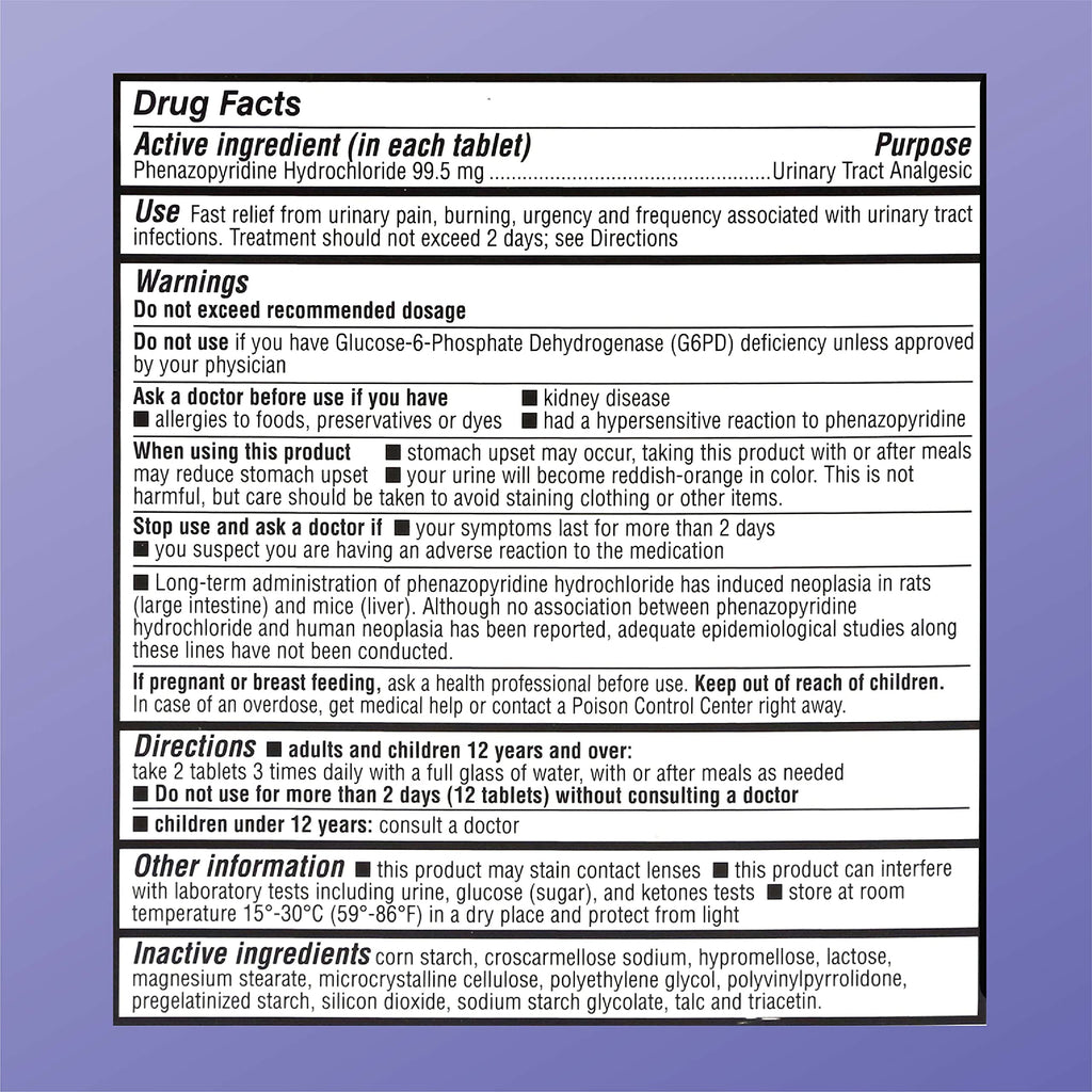 Quality Choice Max Strength Urinary Pain Relief, Maximum Strength Fast Relief of UTI Pain, Burning, and Feeling of Urgency to Pee, 24 Count Package of Tablets Quality ChoiceBuy Supplements Australia