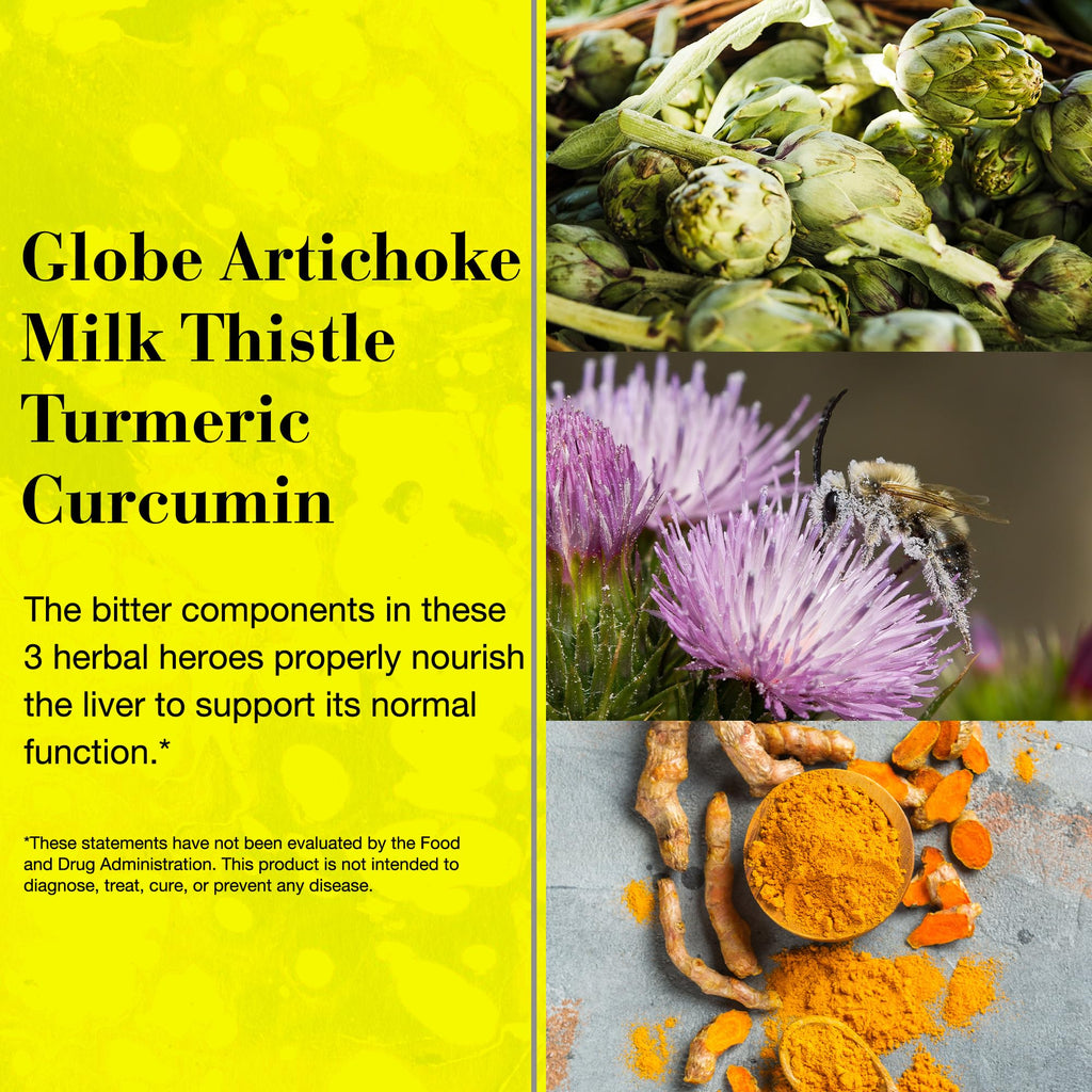 NEW NORDIC Active Liver 30-Day Supply, Daily Liver Supplement, Milk Thistle, Artichoke & Turmeric, 30 Tablets (Pack of 1)