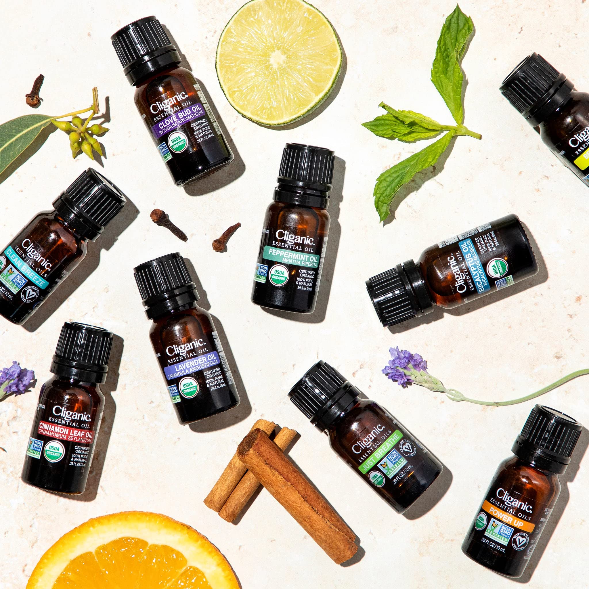 Cliganic Organic Peppermint Essential Oil - 100% Pure Natural for Aromatherapy Diffuser CliganicBuy Supplements Australia