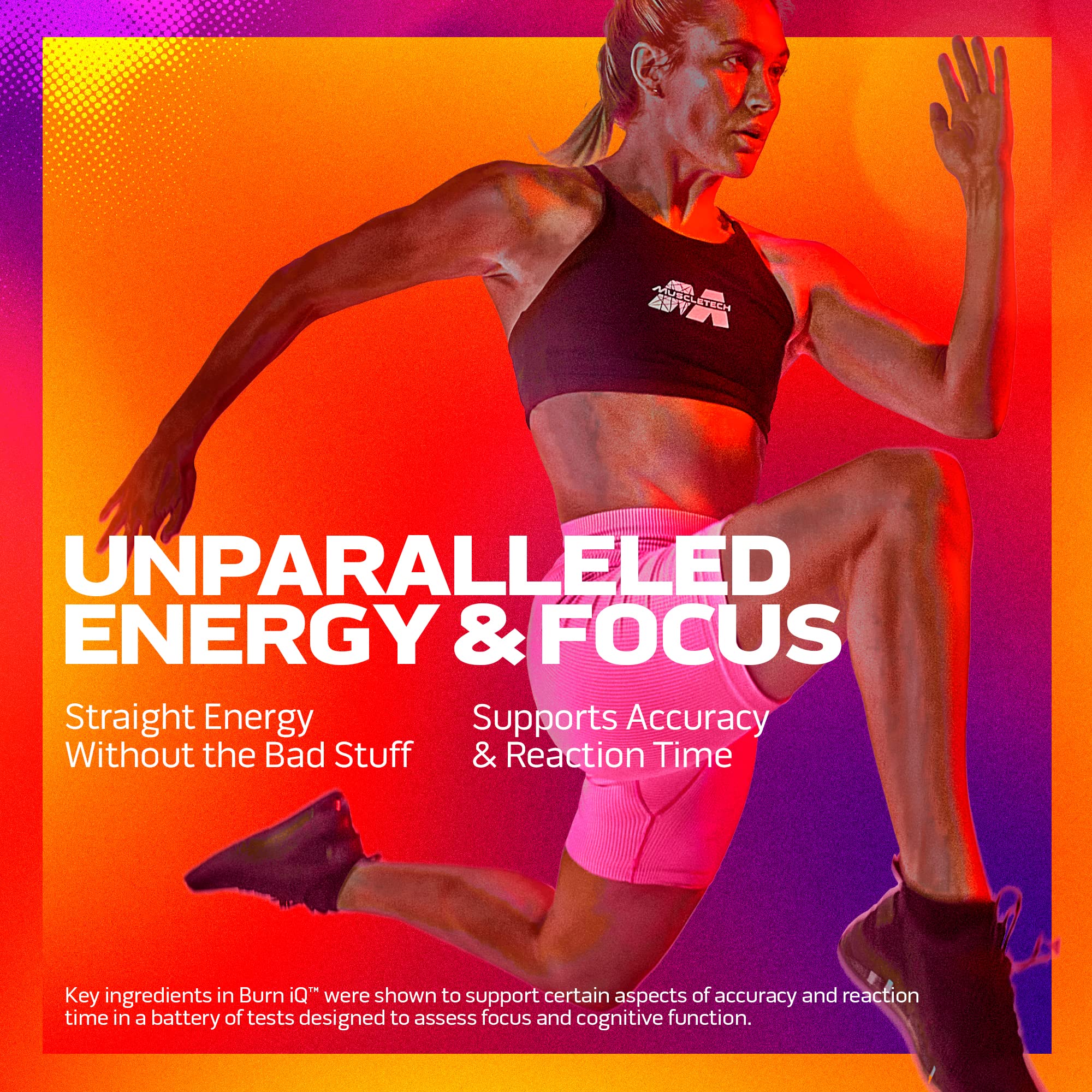 MuscleTech Burn IQ Smart Thermo Supplement Fueled with Paraxanthine Enhanced Energy MuscleTechBuy Supplements Australia