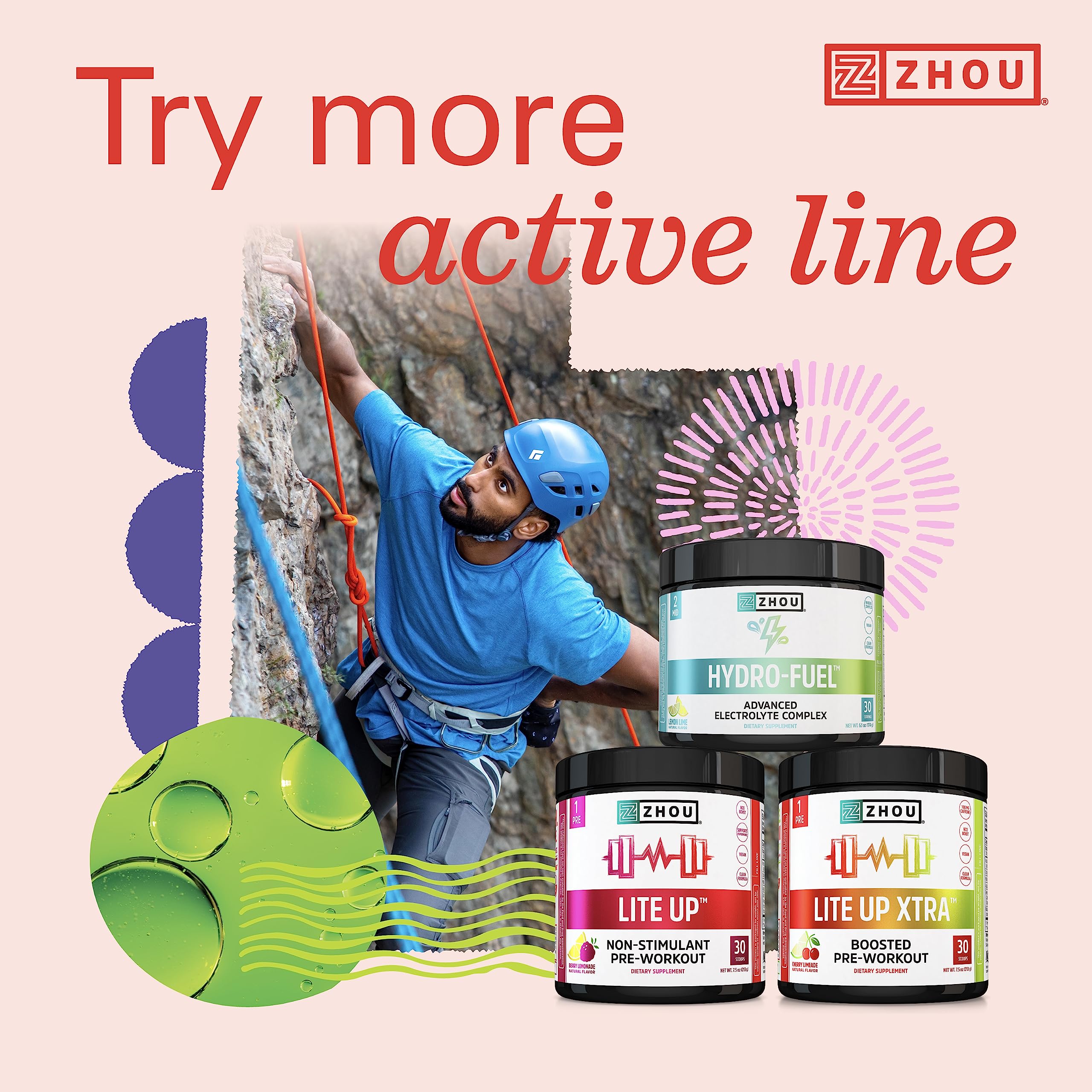 Zhou Nutrition Muscle BCAA Powder, Vegan Muscle Recovery, Natural, Clean Formula Zhou NutritionBuy Supplements Australia