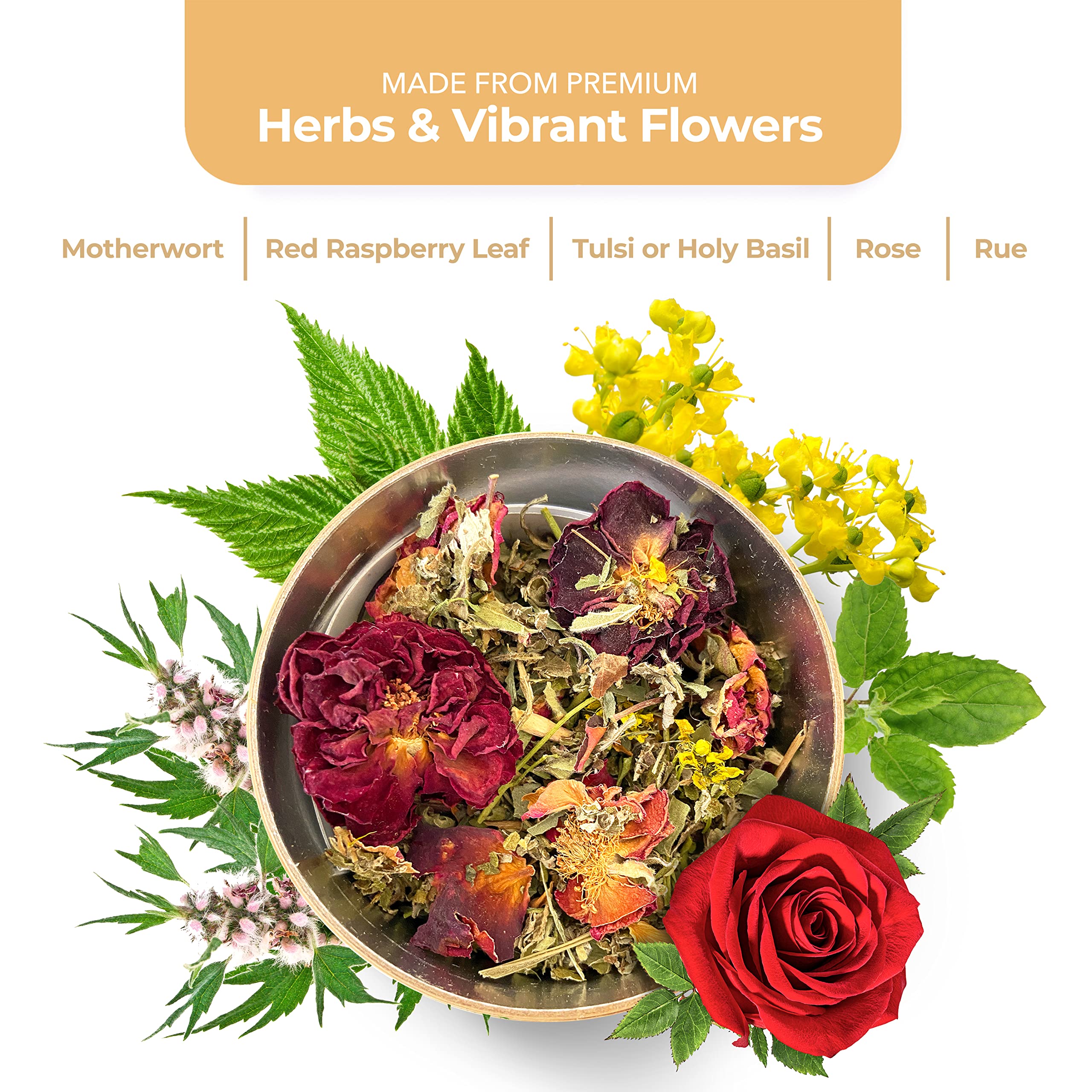 Yoni Steam Herbs Creativity Blend, Receptivity & Fertility Yoni Herbs for Cleansing and Toning LeiamoonBuy Supplements Australia