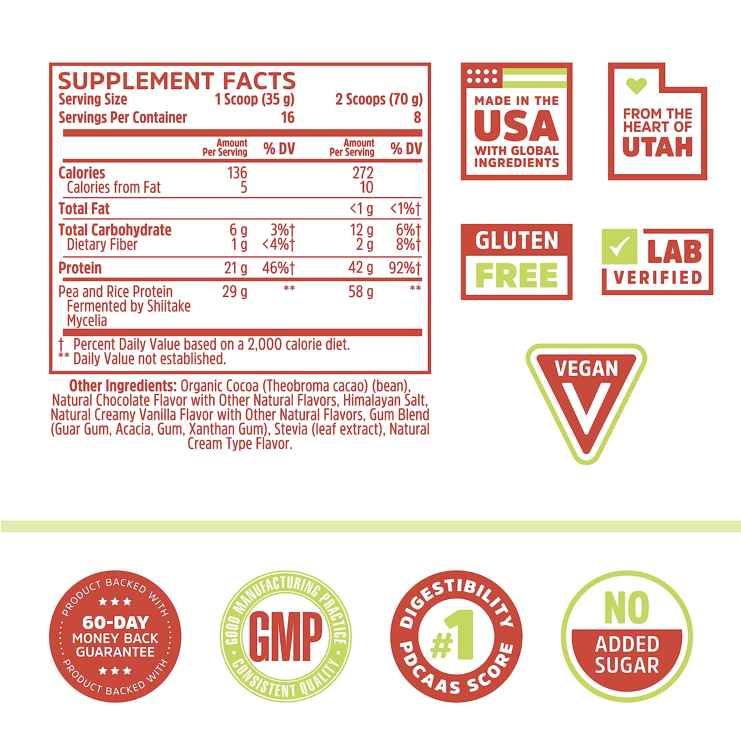 Zhou Nutrition Plant Based Vegan Protein Powder, Best Absorption Digest Score, Complete Zhou NutritionBuy Supplements Australia
