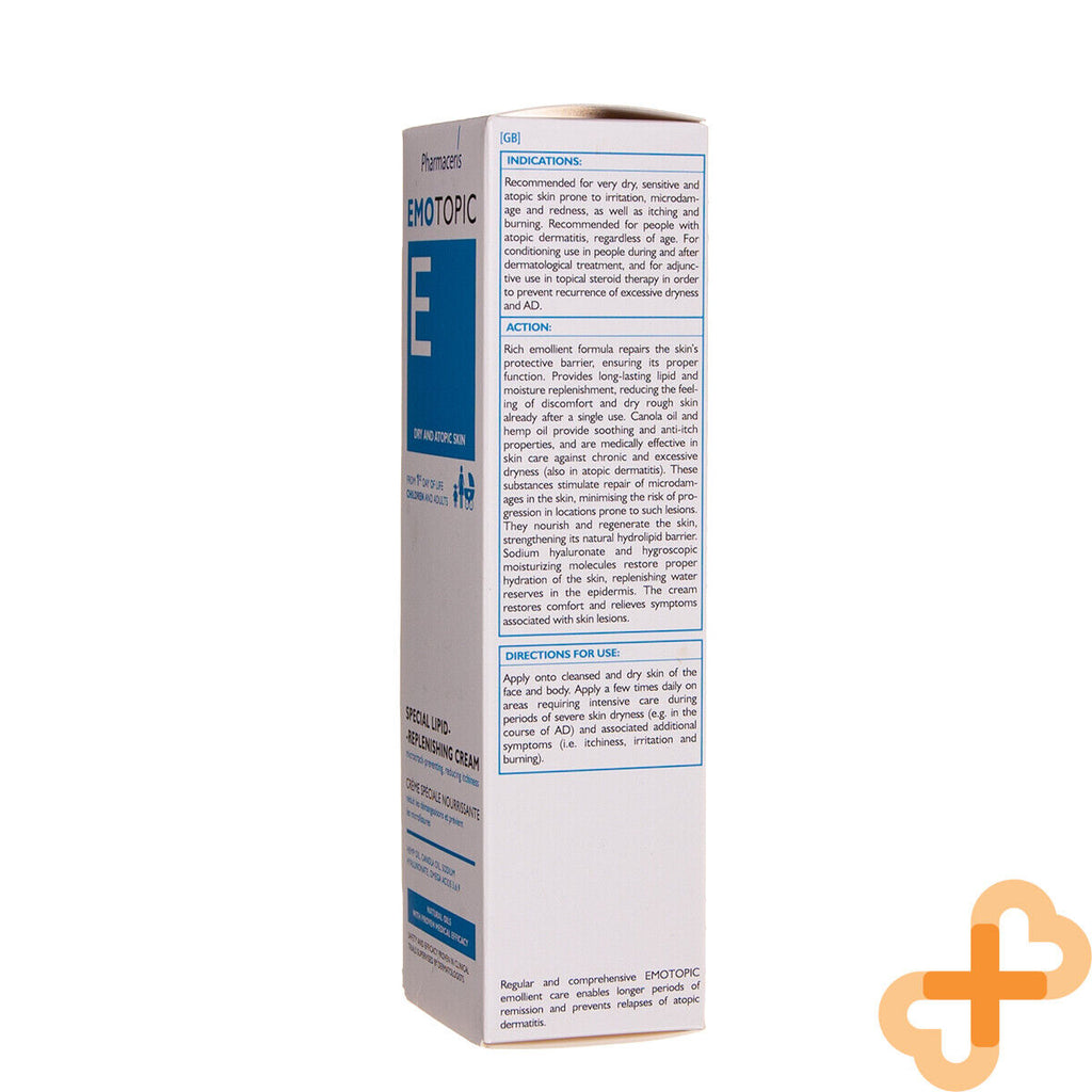 Pharmaceris EMOTOPIC Anti-Itching Dry Skin Lipid-Replenishing Cream PharmacerisBuy Supplements Australia