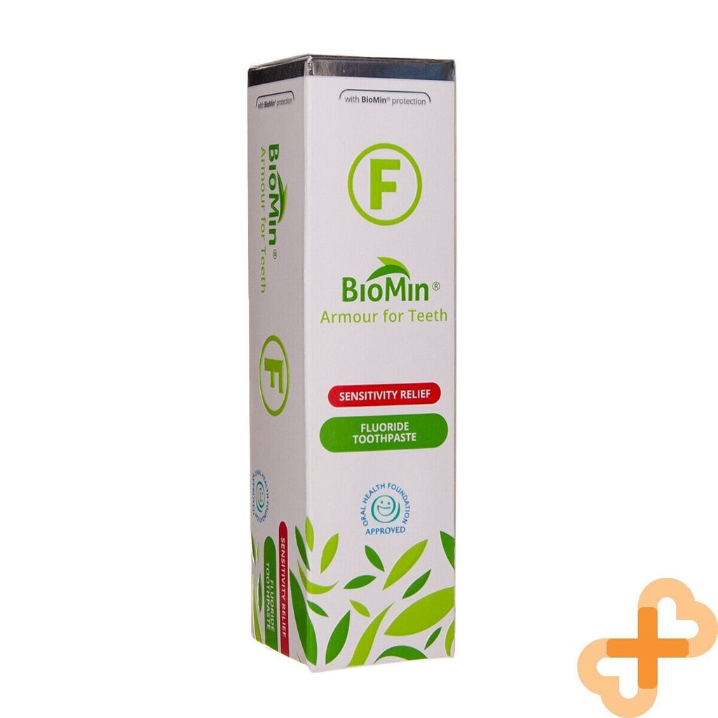BIOMIN F Fluoride Toothpaste with Bioactive Glass for Sensitive Teeth 75 ml BIOMIN FBuy Supplements Australia